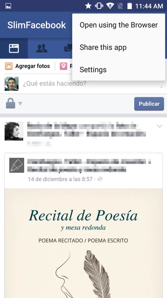 Slim Social for Facebook - Preview 7