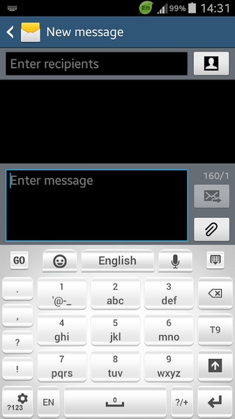 GO Keyboard White Theme - Preview 16