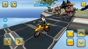 Motorbike Girls Jumping Mission screenshot 1