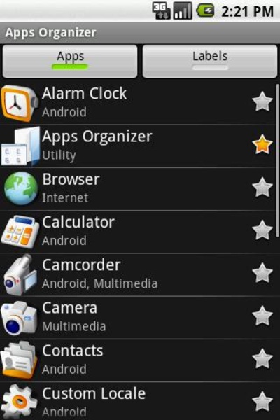 Apps Organizer - Preview 2