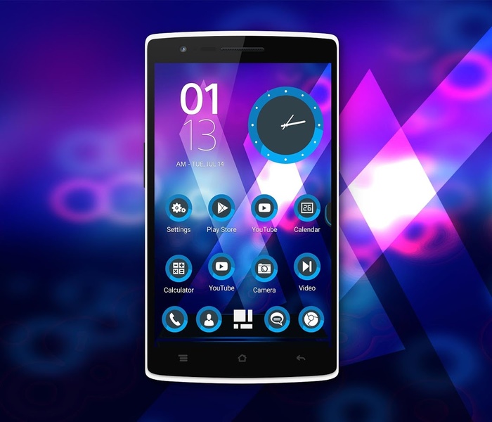 HalfBlue Next Theme - Preview 1