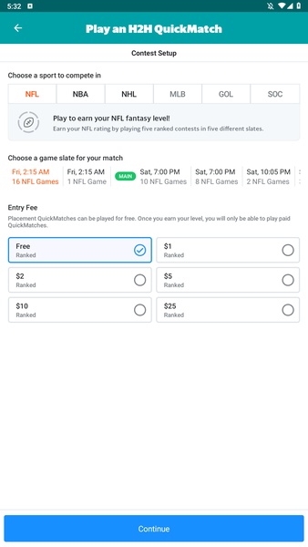 Yahoo Fantasy Sports - Preview 7