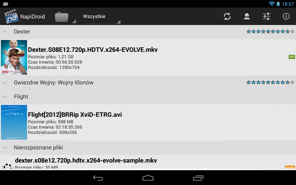 NapiDroid Lite - Preview 2