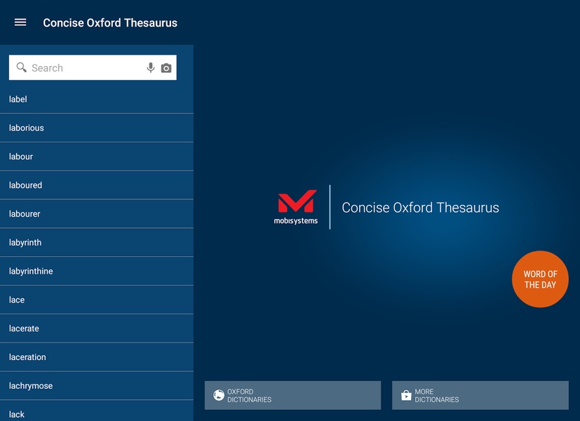 Concise Oxford Thesaurus - Apps on Google Play