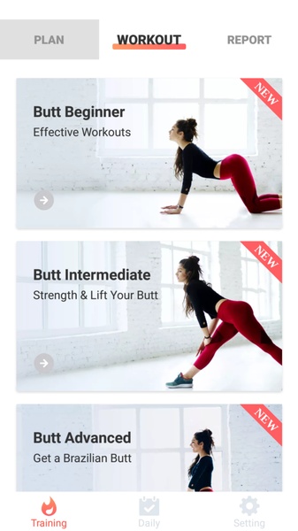 Workout for women - Preview 1