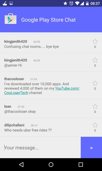 AppChat - Preview 4