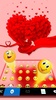 Valentine Red Hearts Theme screenshot 2