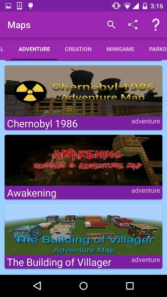 Maps MCPE - Preview 1