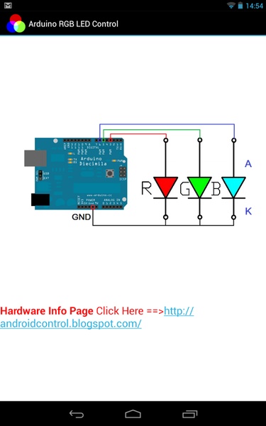 Arduino RGB LED Control - Preview 1