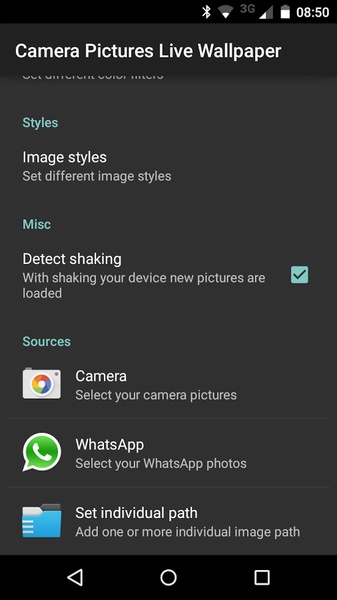 Camera Pictures Live Wallpaper - Preview 4