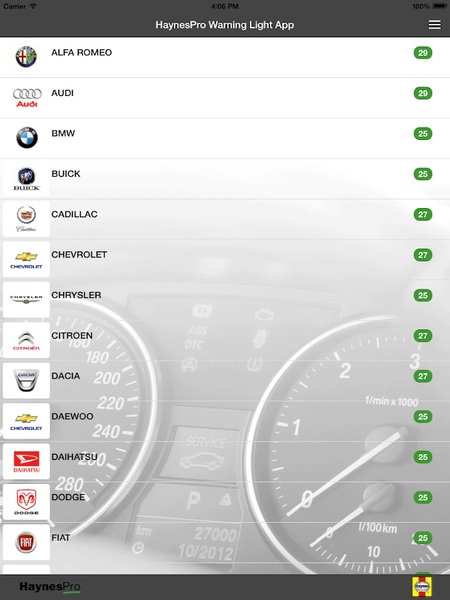 Warning Lights Application - Preview 3