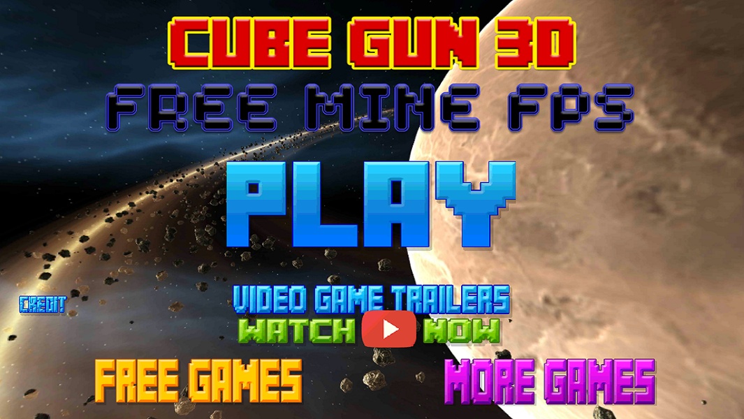 Cube Gun 3d - Free Mine FPS - Preview 5