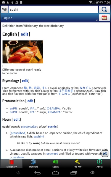 Multi Lang Dictionary + Translate + Speak - Preview 3
