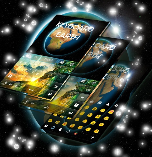 Earth HD GO Keyboard - Preview 4