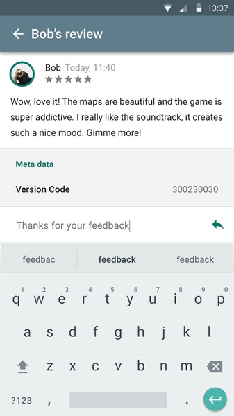 Google Play Console - Preview 3