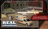 Ambulance Driver Rescue 3D Sim screenshot 15