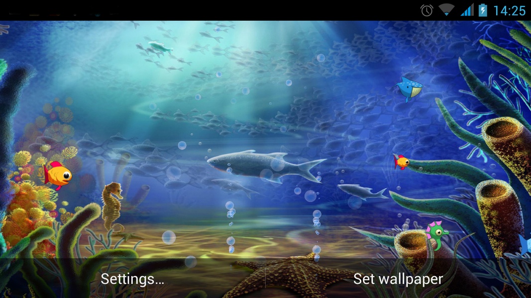 Insaniquarium Deluxe LWP - Preview 1