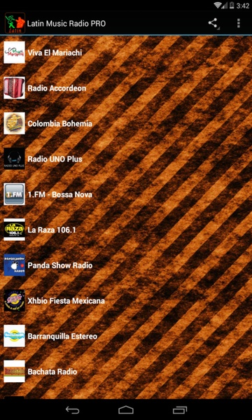 Latin Music Radio PRO Free - Preview 3