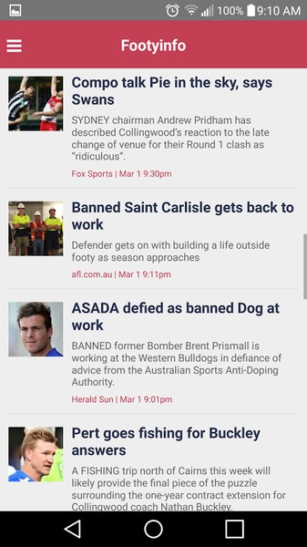 Footyinfo Lite - Preview 1
