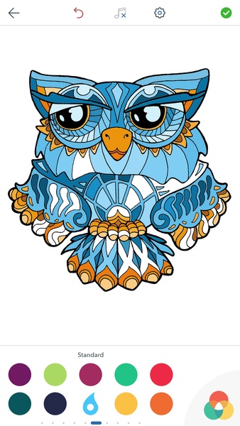 Owl Coloring Pages for Adults - Preview 4