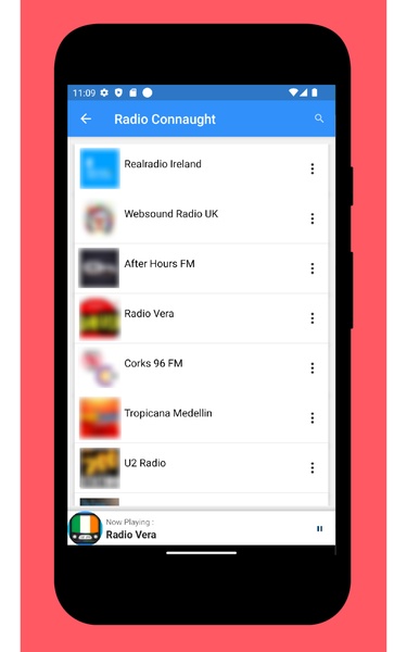 Radio Ireland: Irish Radio Stations Online FM - Radio Player App - Preview 7