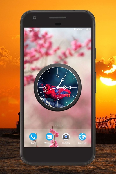 Birds Clock Live Wallpaper - Preview 5