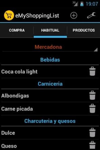 eMyShoppingList - Preview 4