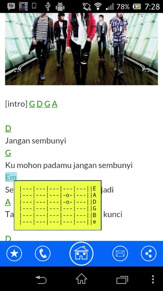 LIRIK CHORD LAGU INDONESIA - Preview 5