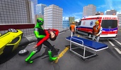 Frog Ninja Superhero City Rescue screenshot 12