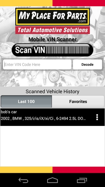 MyPlace VINScan - Preview 9