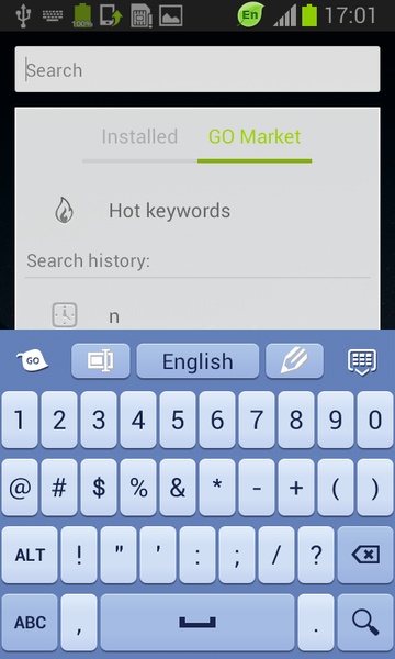 Keyboard for Galaxy Note 3 - Preview 3