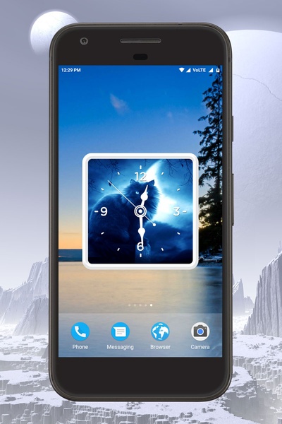 Moon Clock Live Wallpaper - Preview 5