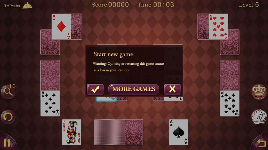 TriPeaks Solitaire - Preview 2