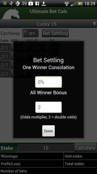 Bet Calc (Ads) - Preview 4