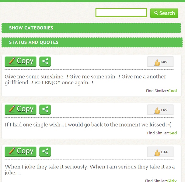 123 Status Quotes - Preview 2