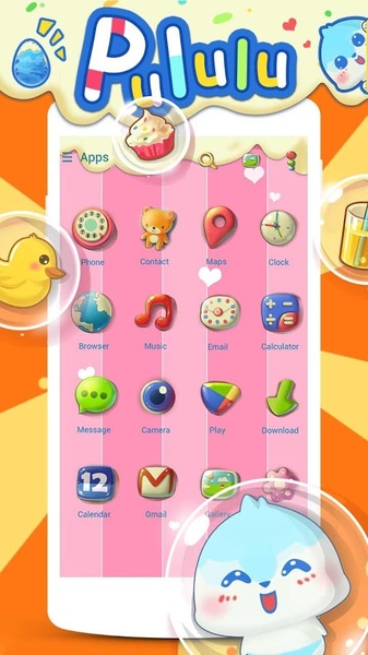 Pululu GOLauncher EX Theme - Preview 5