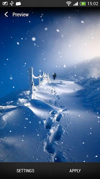 Snowfall Live Wallpaper - Preview 7