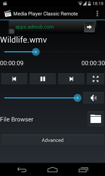 Media Player Classic Remote - Preview 16