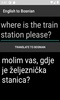 English to Bosnian Translator screenshot 2