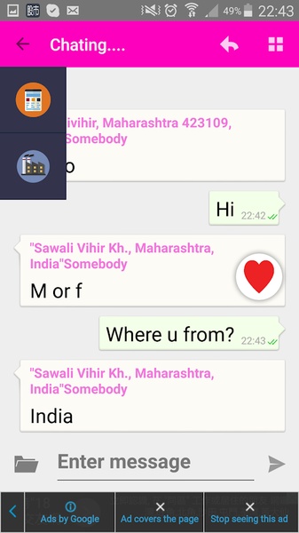 Strangers chat - Preview 3