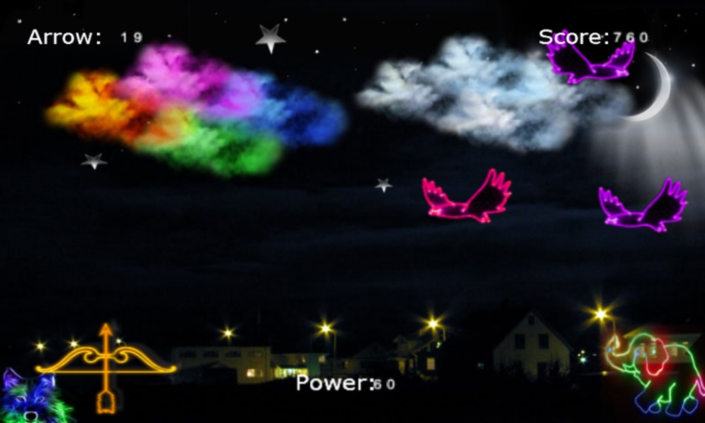 3D Neon Bird Shooter - Preview 3