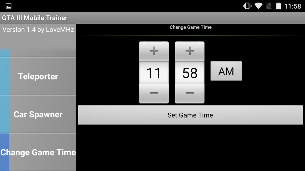 GTA III Mobile Trainer - Preview 2