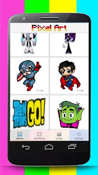 PixelArt teen titans Go - Preview 9
