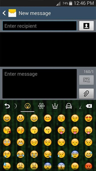 GO Keyboard Hacker Theme - Preview 4