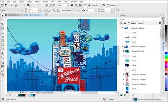 CorelDRAW untuk Windows - Unduh dari Uptodown secara gratis