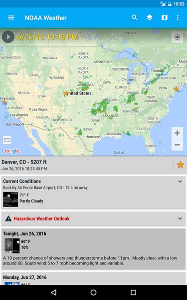 NOAA Weather - Preview 4
