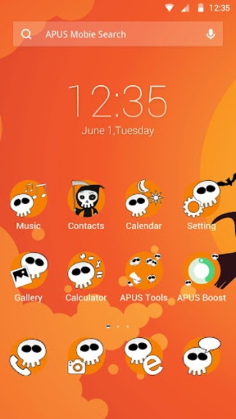 Mischievous Skull Theme - Preview 3