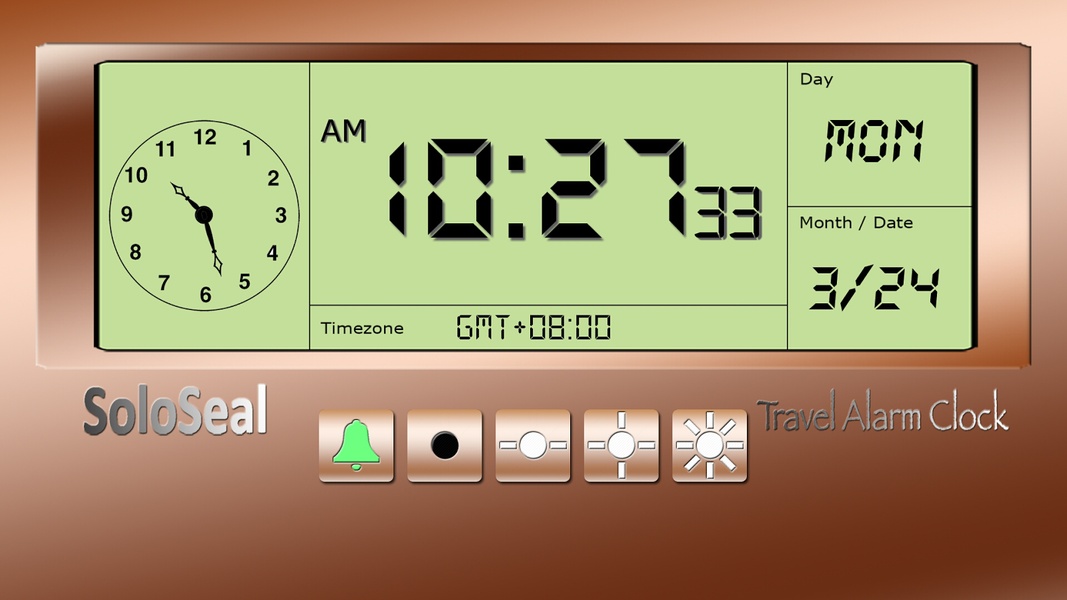 Travel Alarm Clock - Preview 1