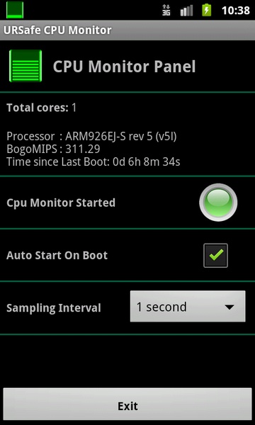 URSafe CPU Monitor - Preview 1