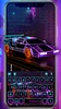 Neon CyberPunk Car Keyboard Ba screenshot 5